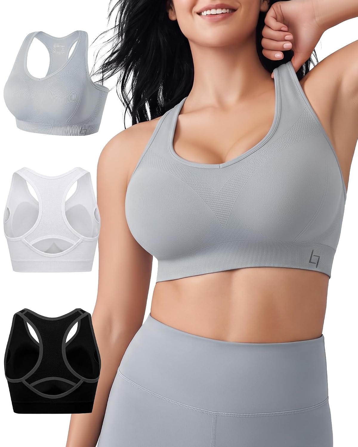 FITTIN Supportive Sports Bra for Large Bust
