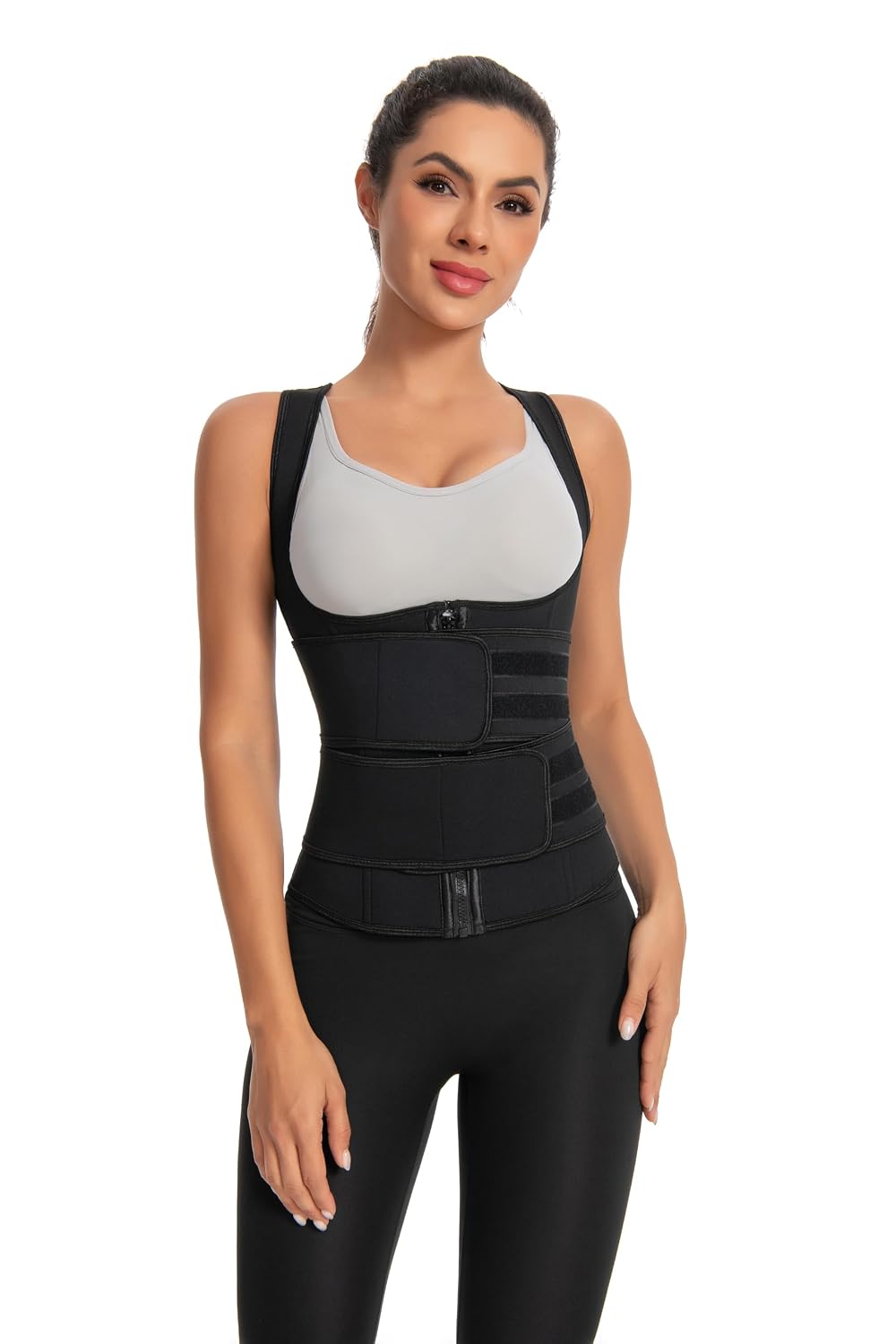 DDFS Women's Neoprene Waist Trainer Sweat Vest