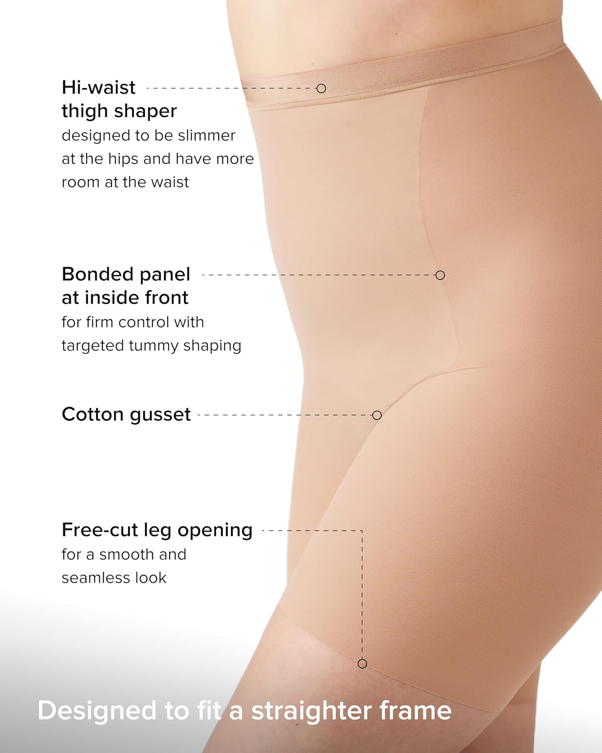 Wacoal High-Waisted Thigh Shaper Shapewear — image 3