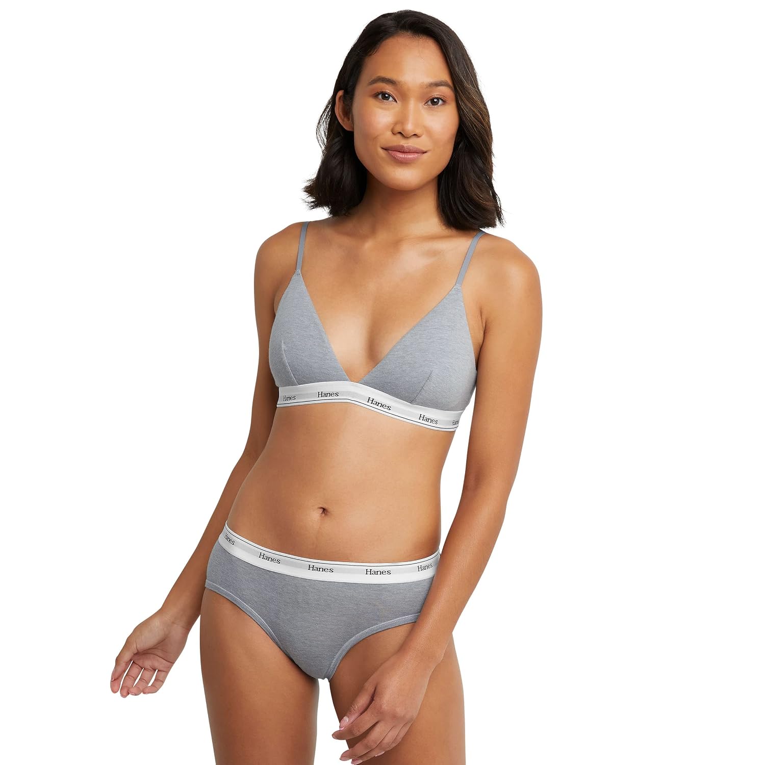 Hanes Women's 6-Pack Stretch Cotton Hipster Panties — image 2