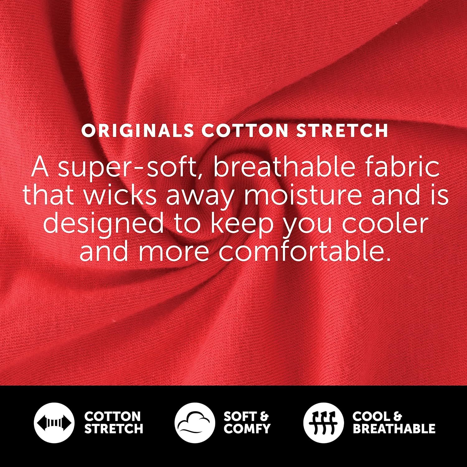 Hanes Women's 6-Pack Stretch Cotton Hipster Panties — image 3