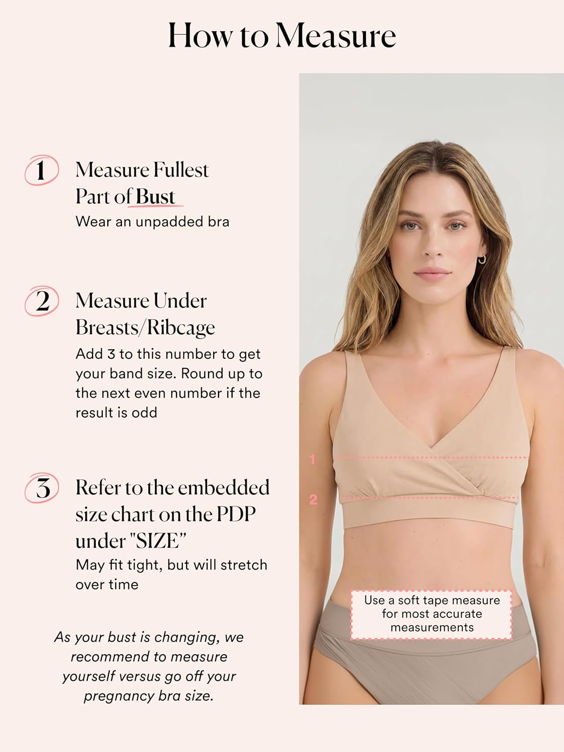 HATCH Dream Feed sleep bra, wide band and crossover cups