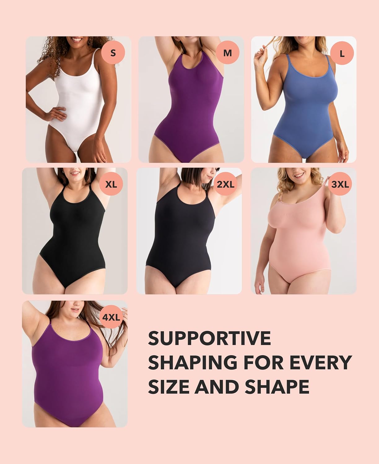 SHAPERMINT Seamless Tummy Control Thong Bodysuit — image 6
