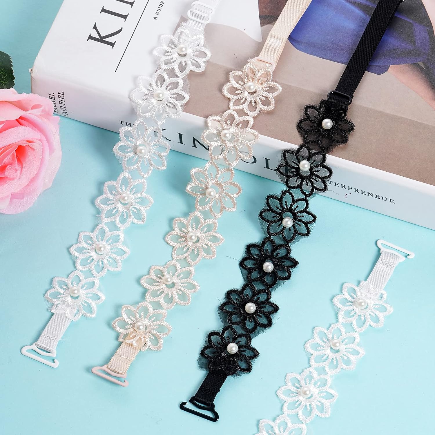 obmwang Women's Bra Straps Set — image 4