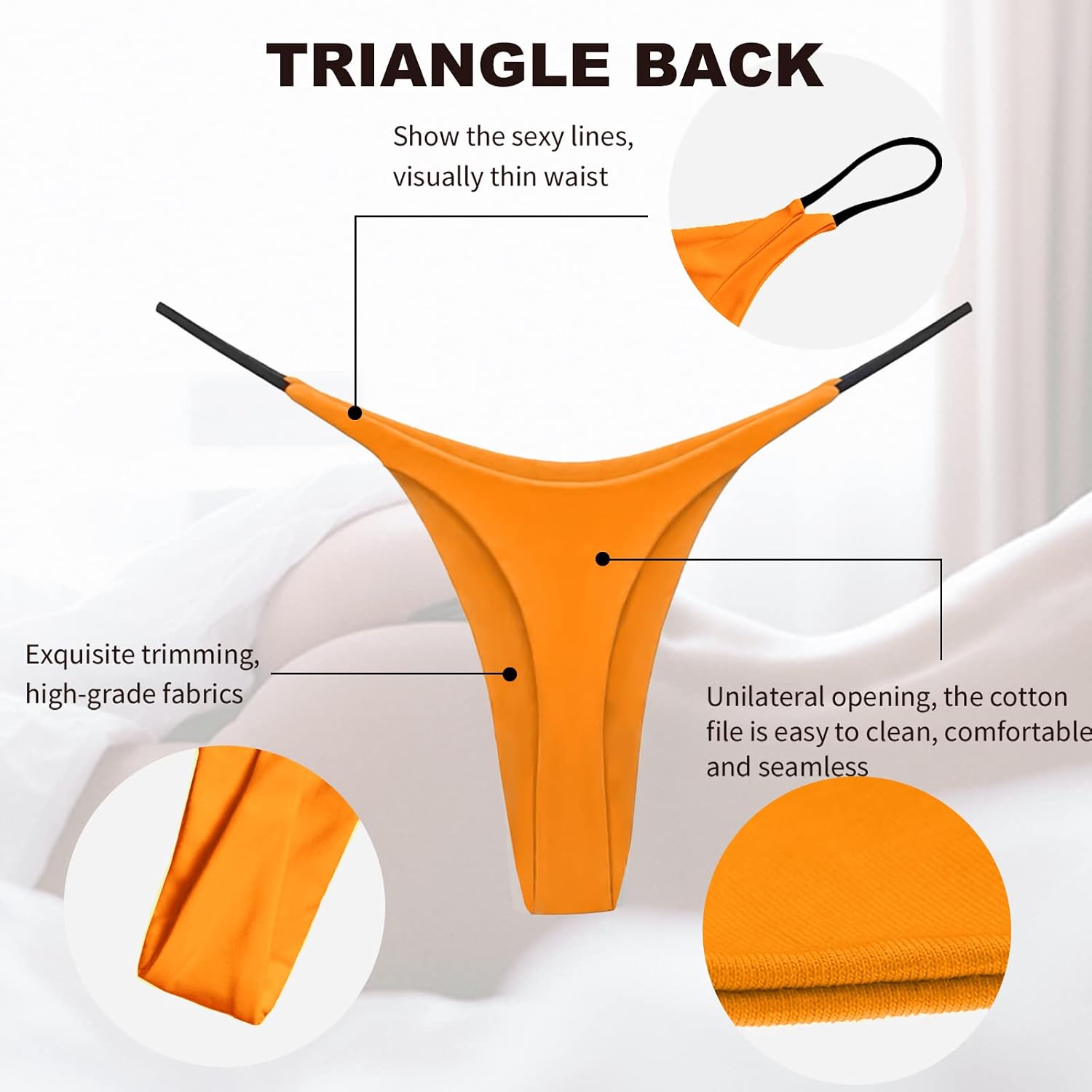 Chahoo Low Rise G-String Thong 5-Pack — image 3