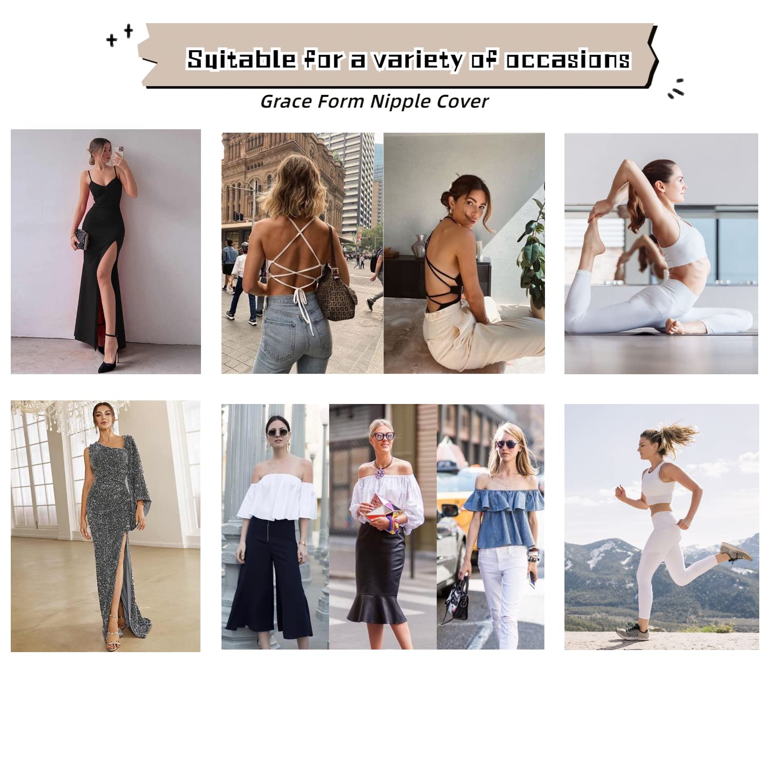 Grace Form Reusable Nipple Covers for Women — image 5