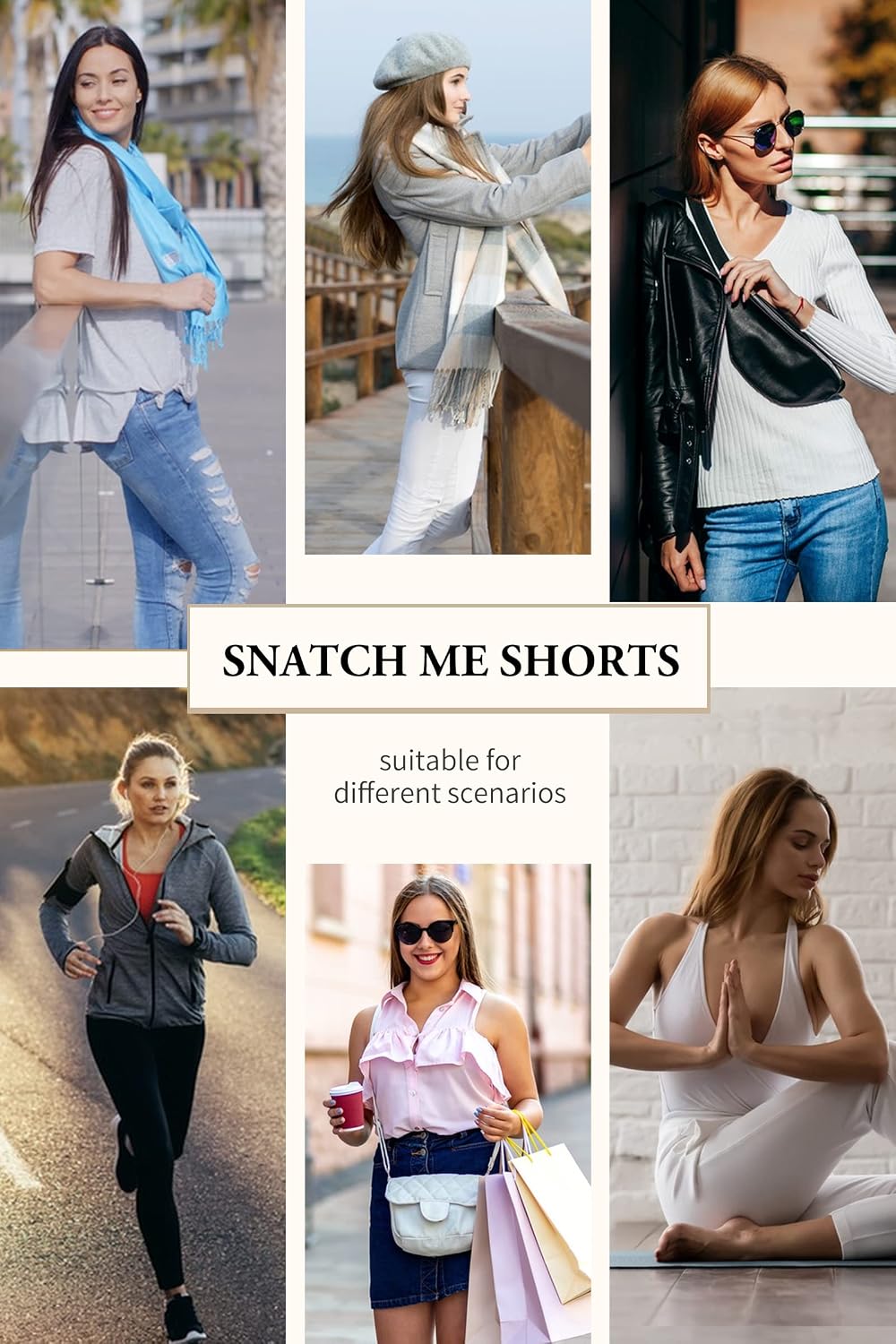 SHAPSHE High Waisted Tummy Control Shapewear Shorts — image 7