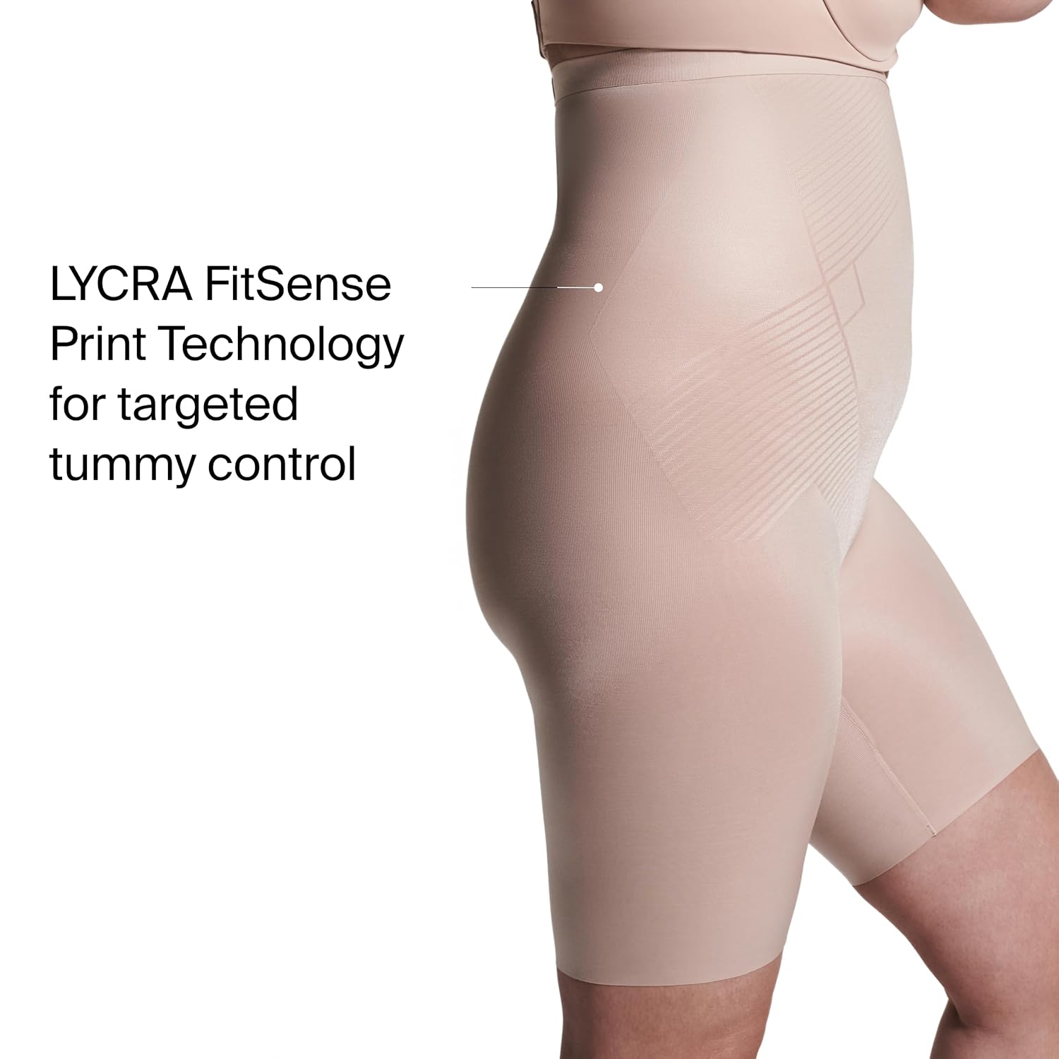 SPANX Invisible High-Waisted Mid-Thigh Shorts — image 4