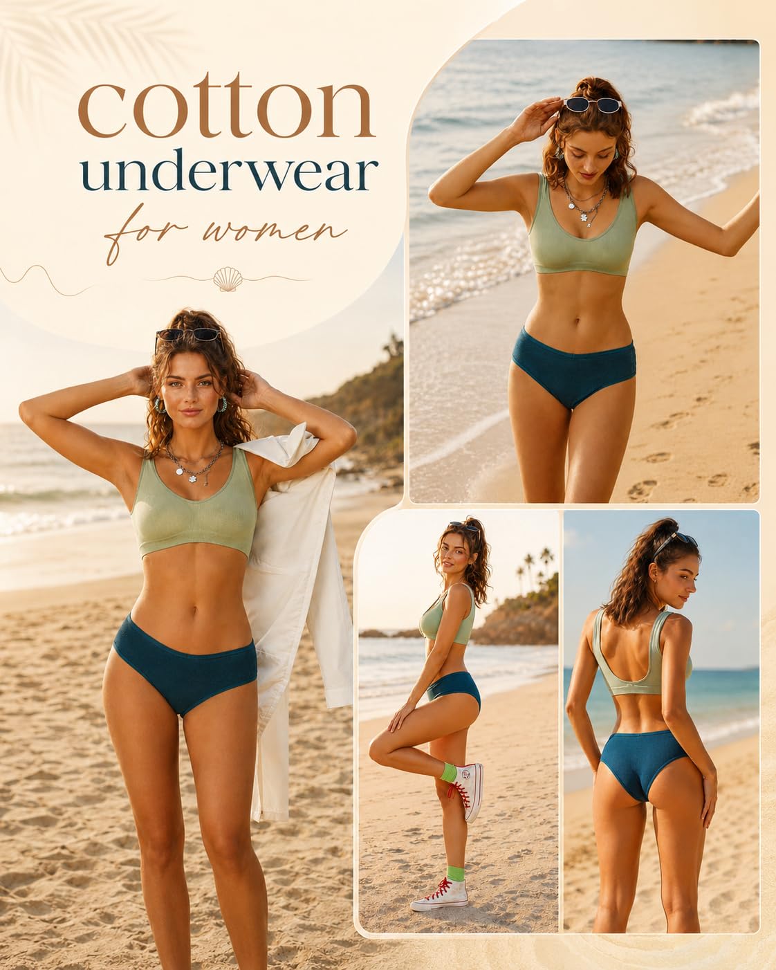 Sth Big 10-Pack Cotton Bikini Panties — image 4