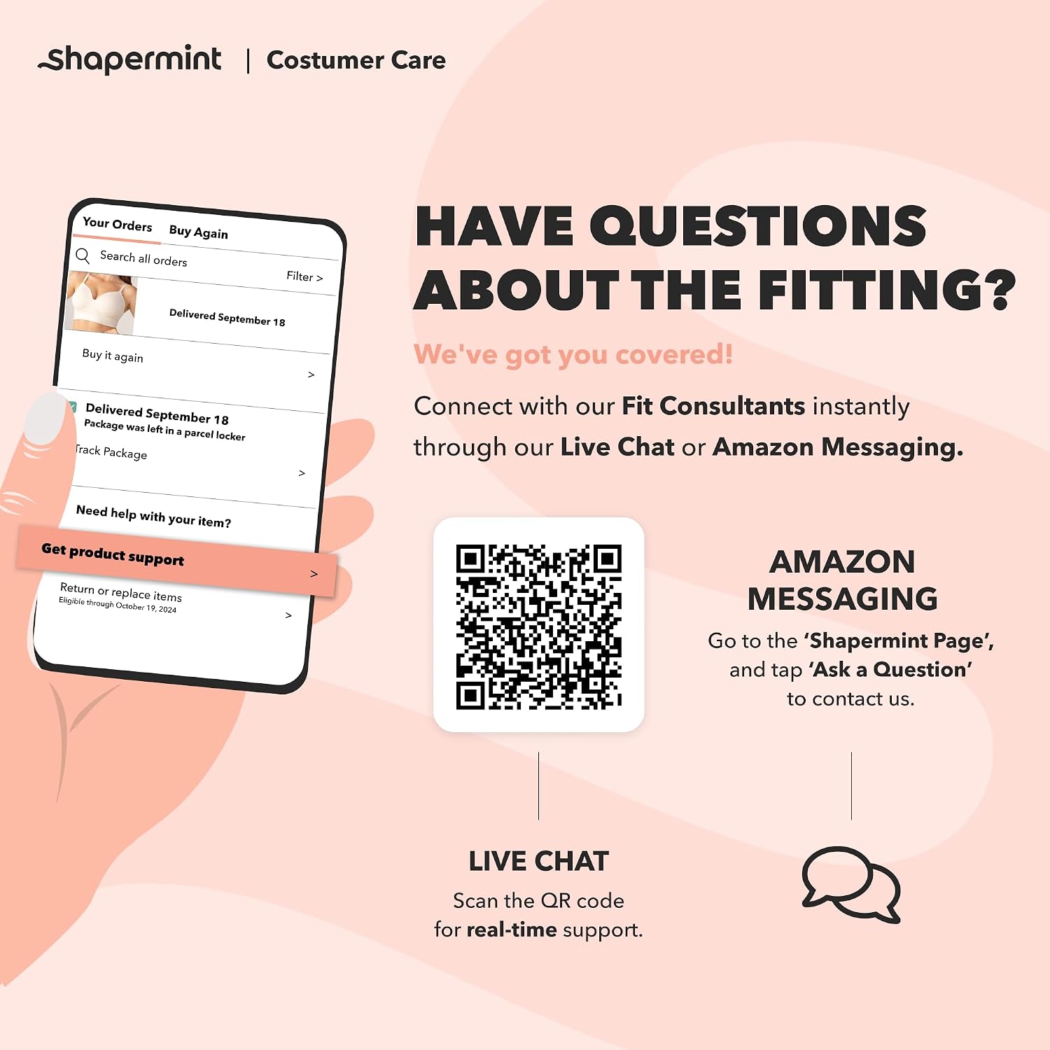 SHAPERMINT High Waisted Mesh Compression Shorts — image 5