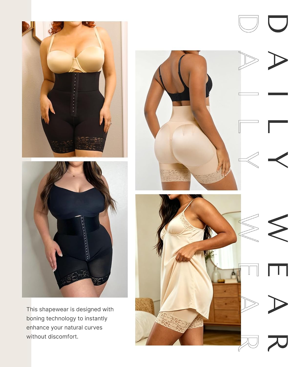 SHAPELLX High Waist Tummy Control Shapewear Shorts — image 4