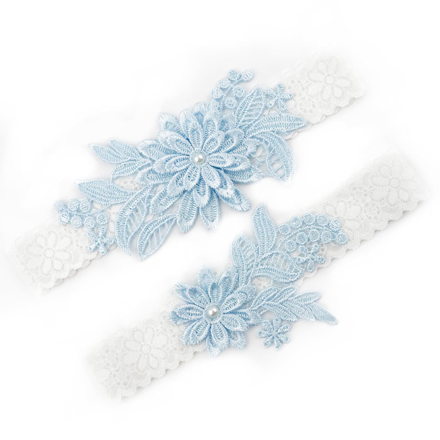 WRNZL Lace Thigh Garter Set for Bride — image 8