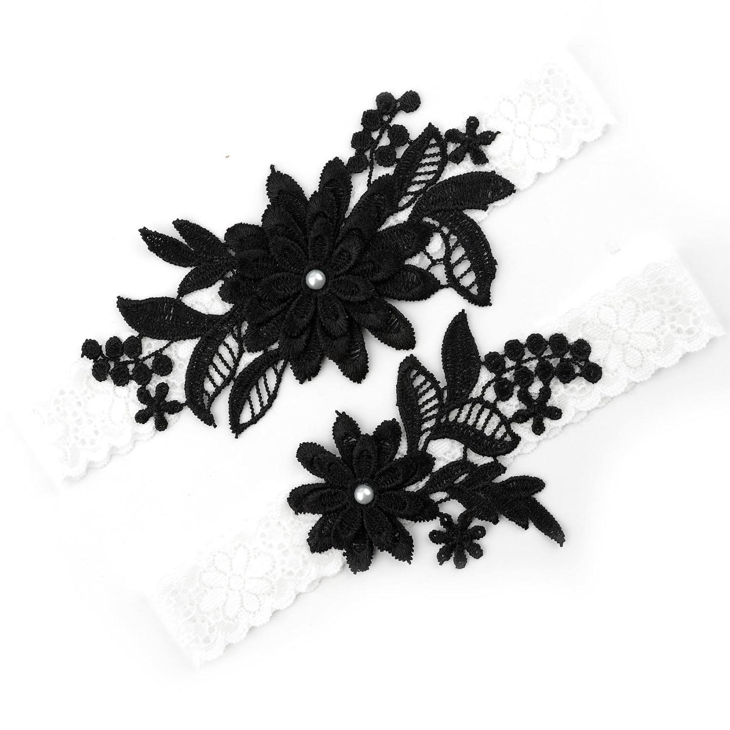 WRNZL Lace Thigh Garter Set for Bride — image 11