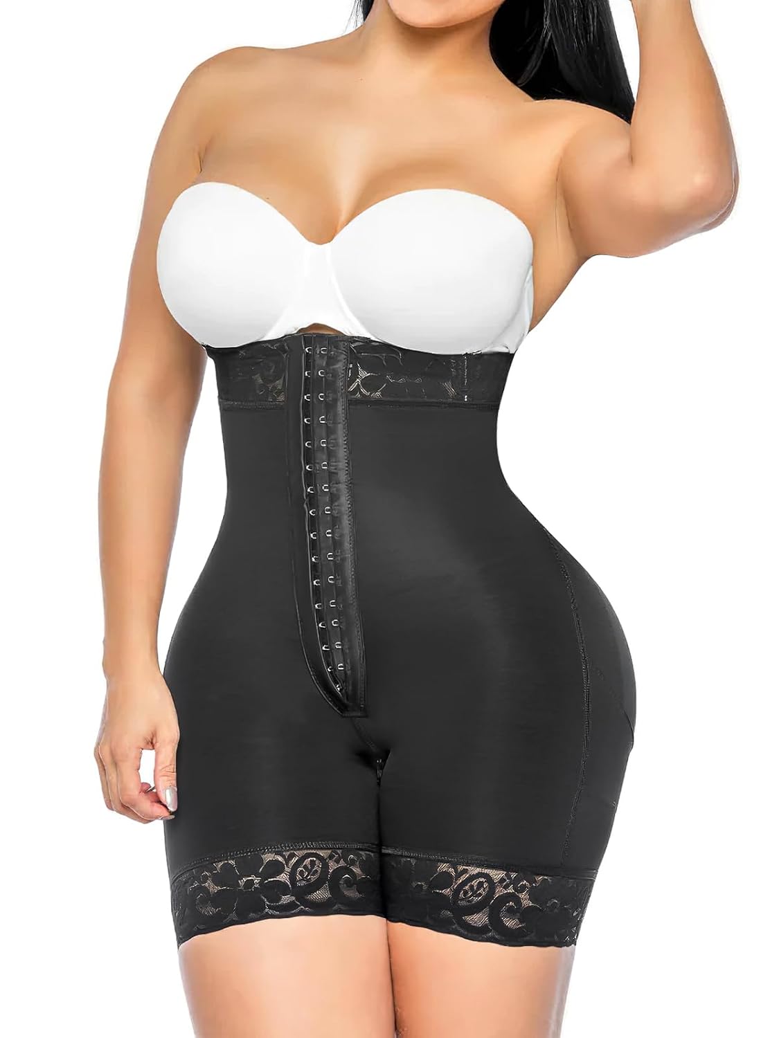 YIANNA Tummy Control Shapewear Bodysuit
