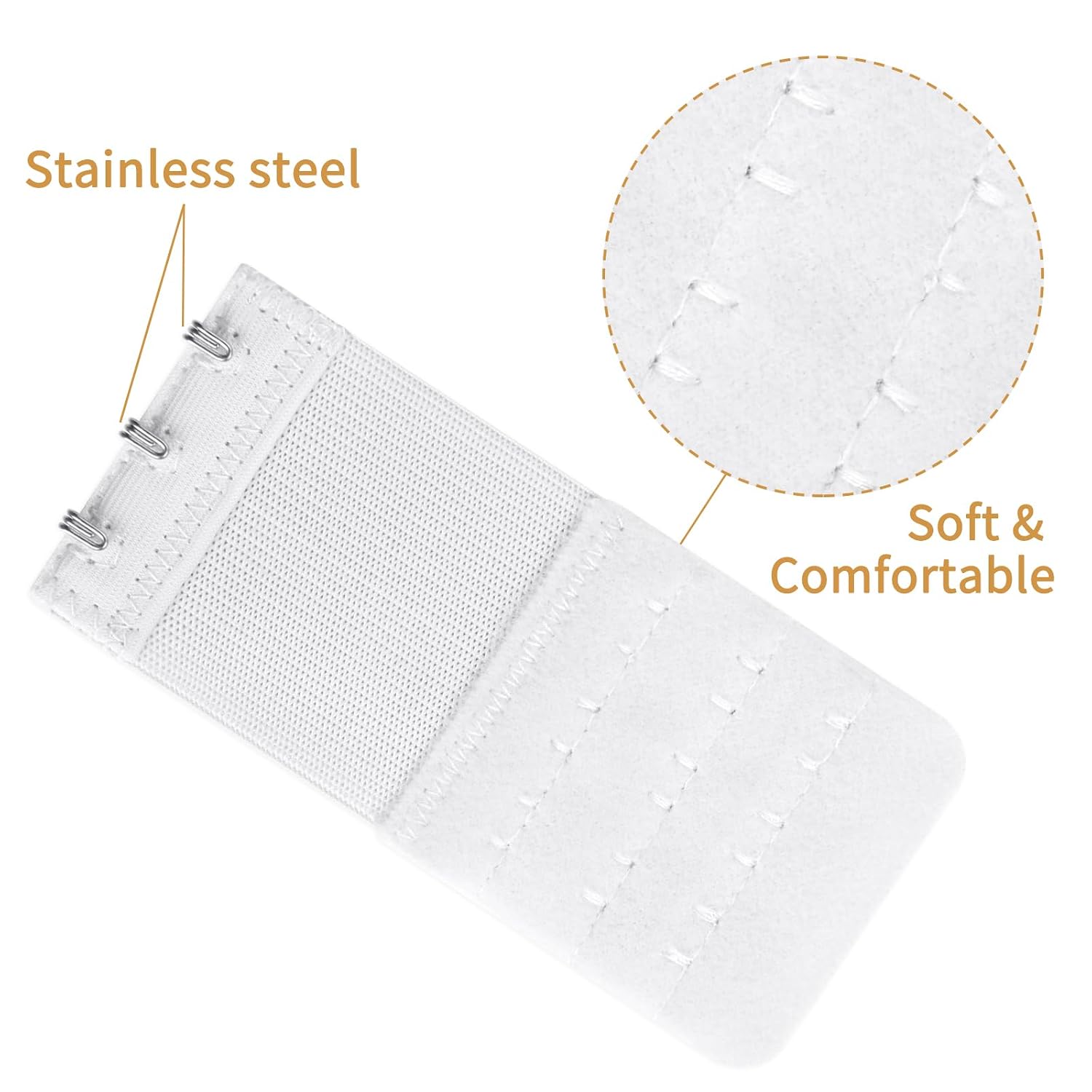 Aster 3 Hook Bra Extender for Women — image 5