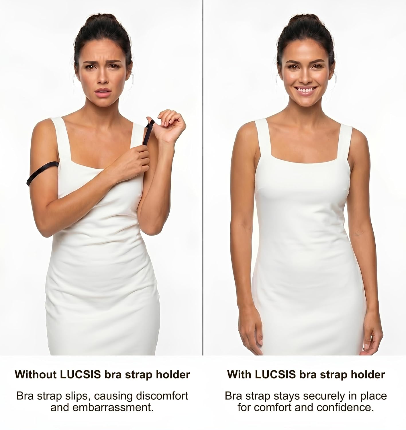 LUCSIS Bra Strap Holders for Slipping Straps — image 4