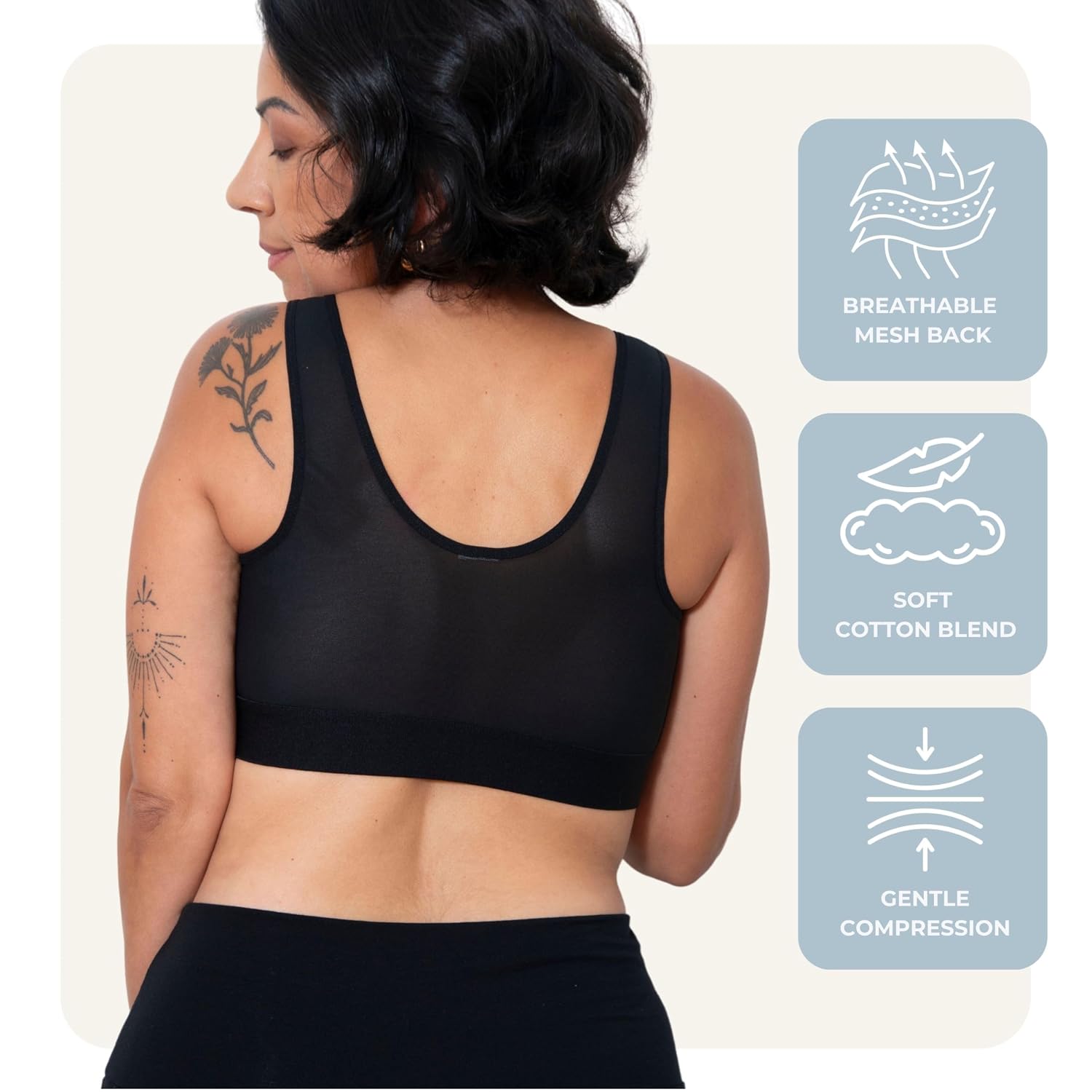 AnaOno Pocketed Front Closure Post-Surgery Bra — image 2