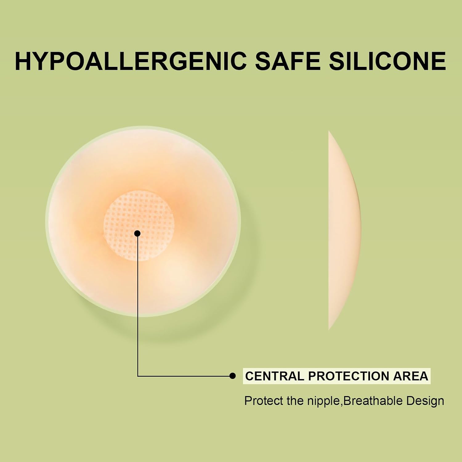 TEAWOO Reusable Silicone Nipple Covers — image 5