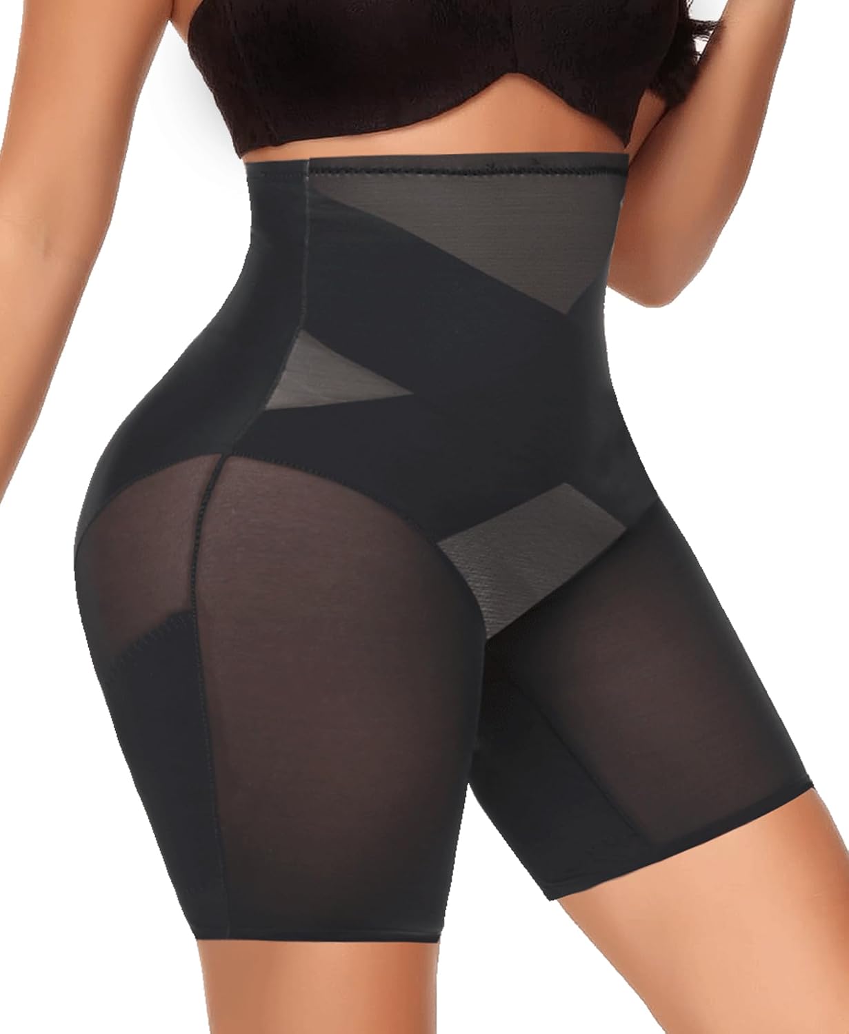 Werena High Waisted Tummy Control Shapewear Shorts — image 3