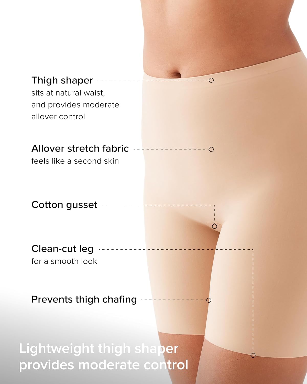 Wacoal Skinsense Thigh Shaper for Women — image 3