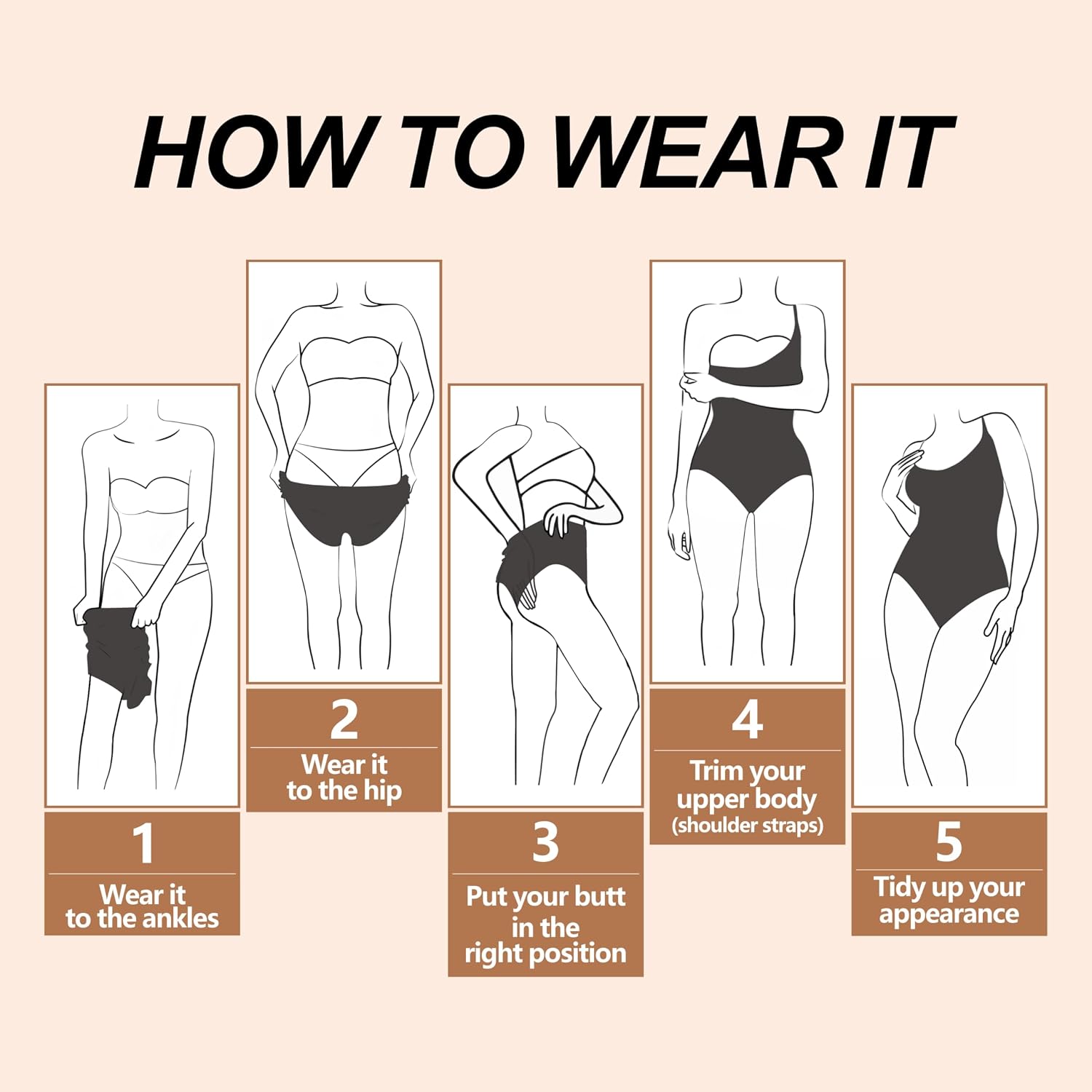 Lenashape Strapless Tummy Control Bodysuit — image 8