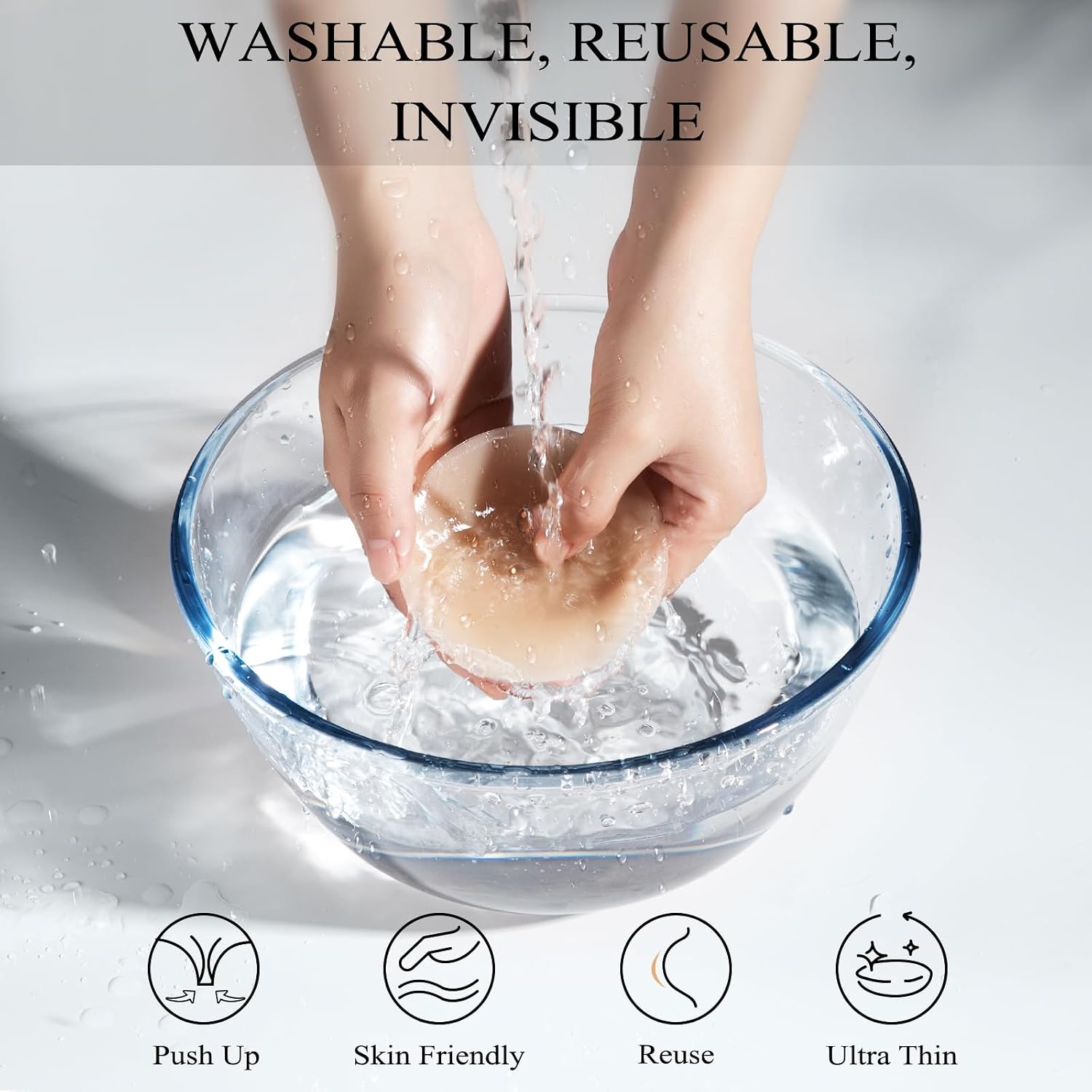 Trifabricy Reusable Sticky Nipple Covers with Lift — image 4