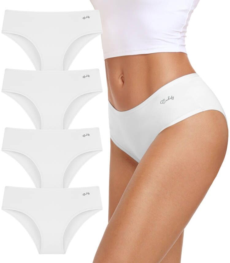 Coskefy Cotton Hipster Panties 4-Pack — image 5
