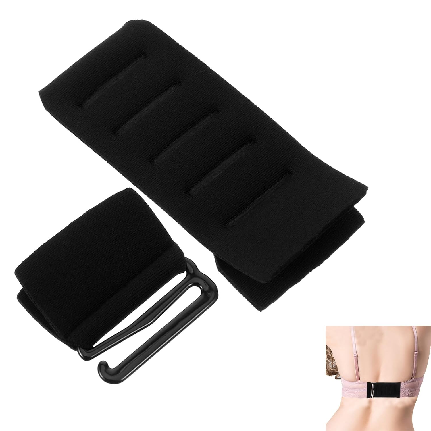 CALLARON 5 Hook Adjustable Bra Band Extender