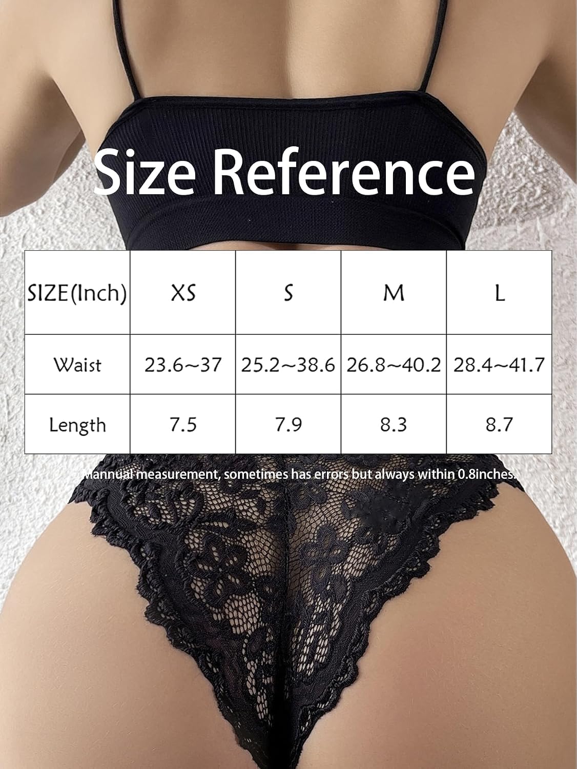abandi Women's Satin Lace Thong G-String — image 7