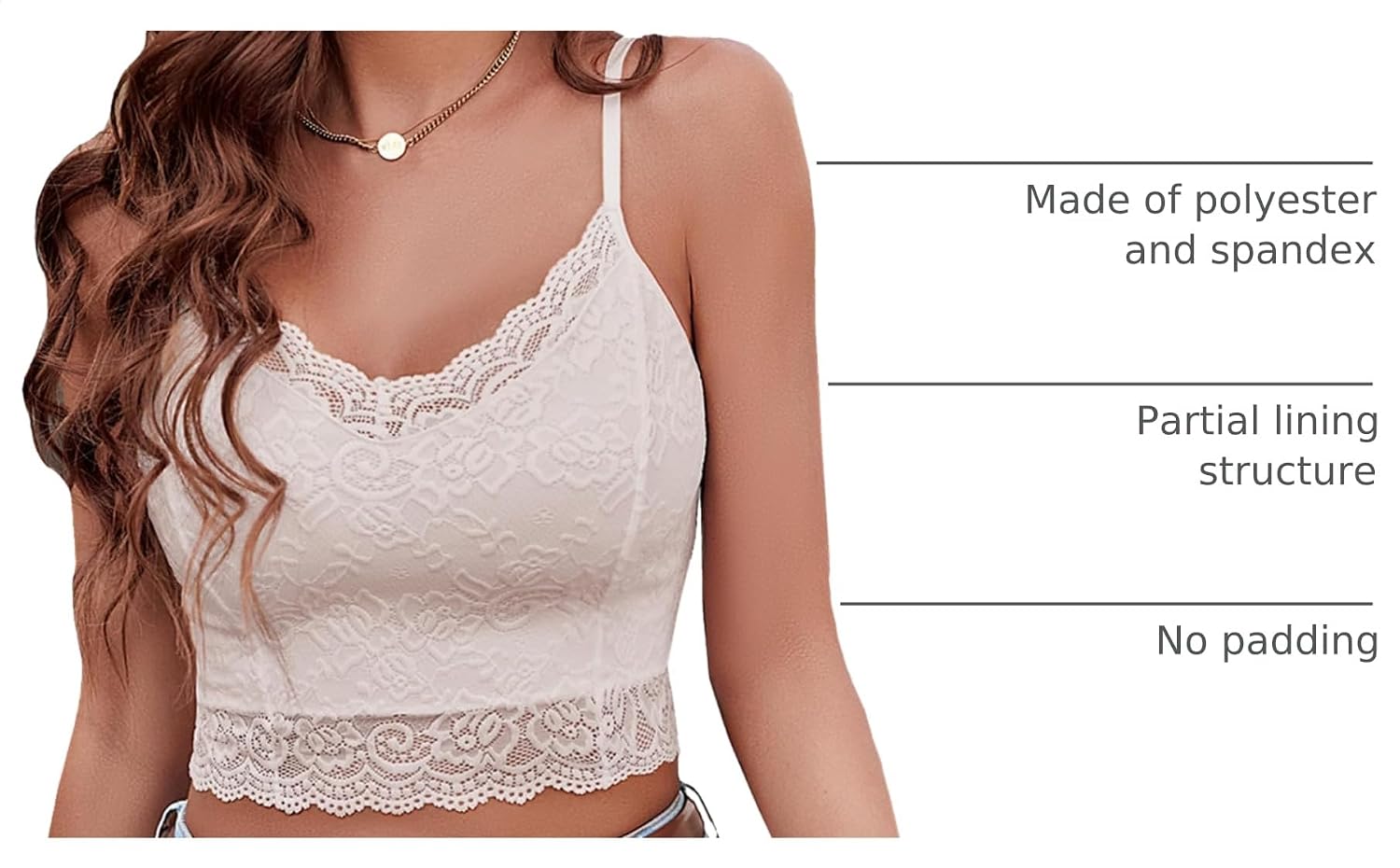 Avidlove Lace Bralette Tank Top Camisole — image 4
