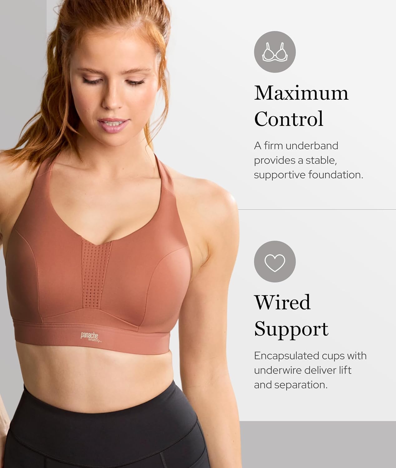 Panache Endurance Wired Sports Bra for Women — image 3
