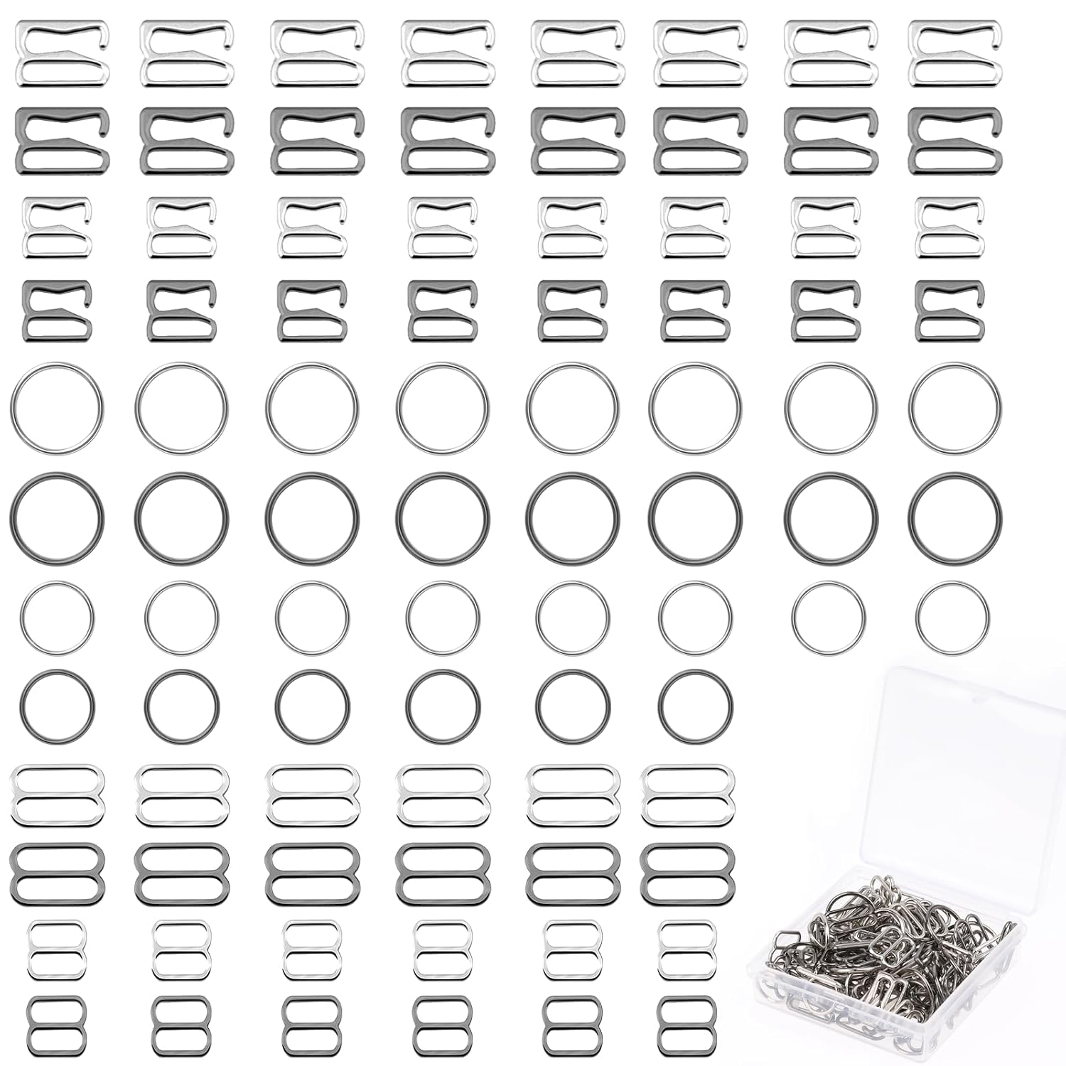 KALIONE Bra Strap Hooks Replacement Kit