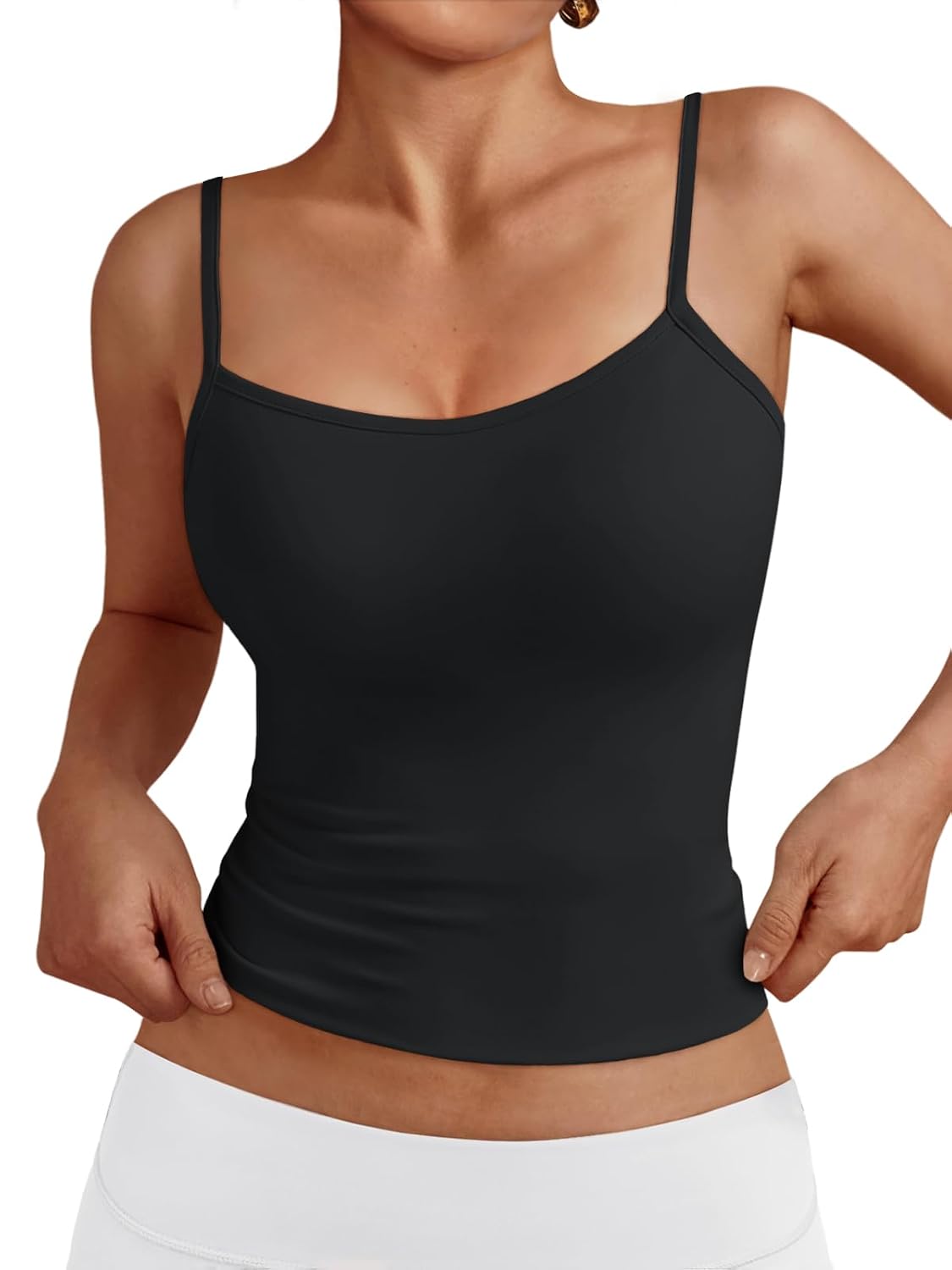 Trendy Queen Women's Square Neck Tank Top
