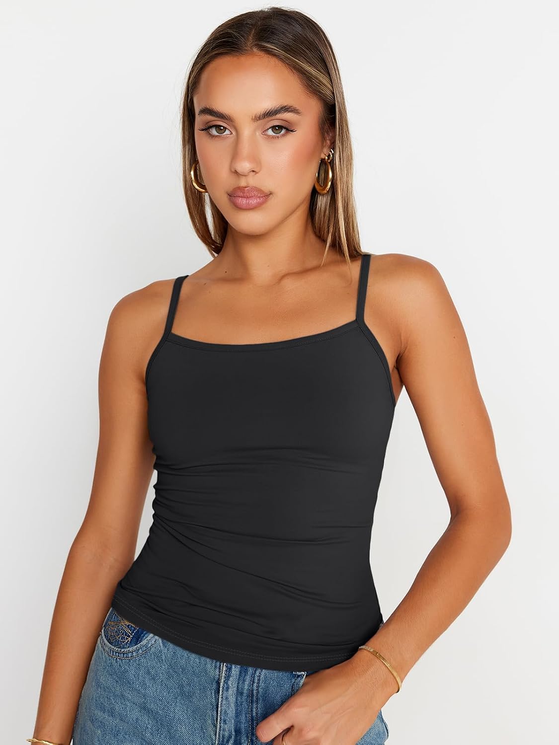 Trendy Queen Women's Square Neck Tank Top — image 2