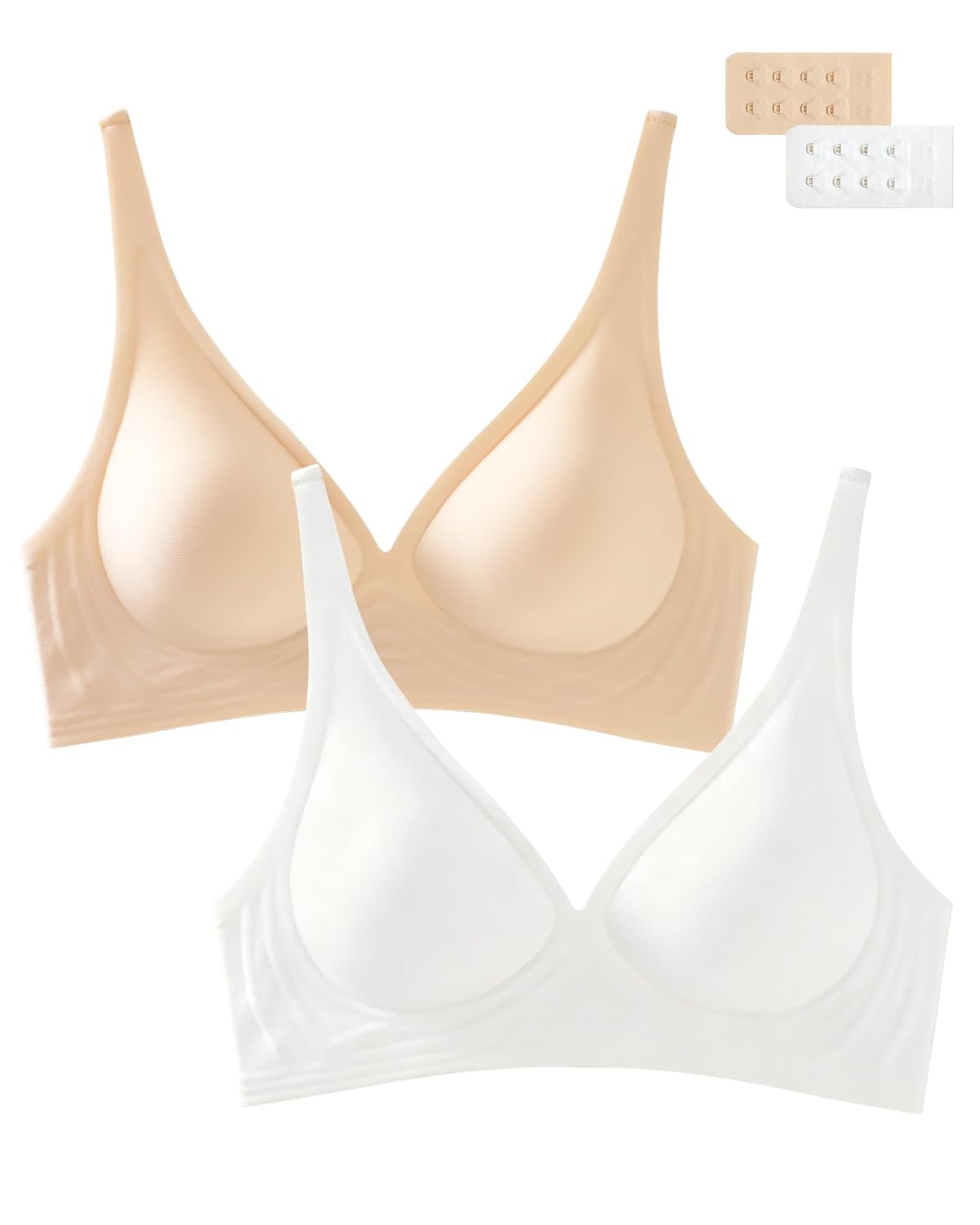 BOUFOR Wireless Push Up Bralette Seamless Jelly Bra — image 11