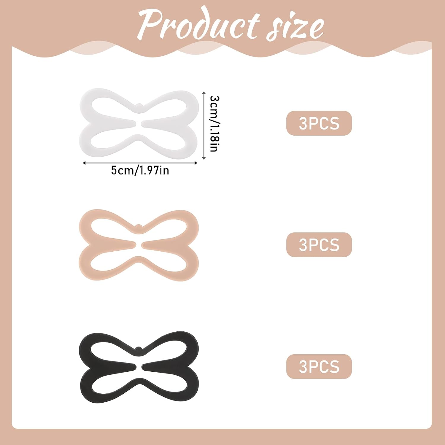 Hariendny Anti-Slip Bra Strap Clips for Racerback — image 4
