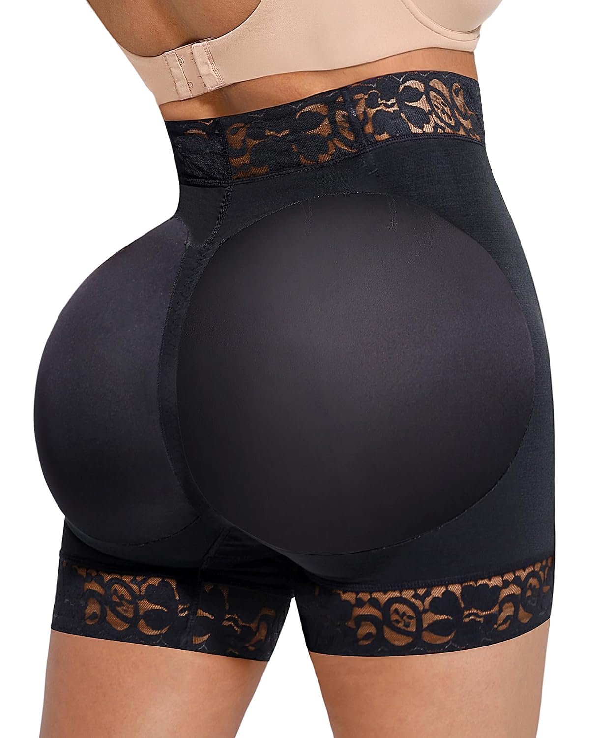 SHAPELLX Butt Lifting Shapewear Shorts with Tummy Control