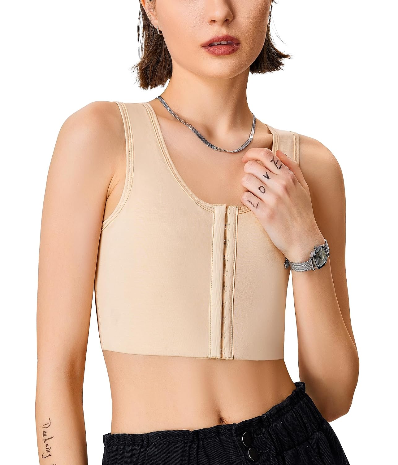 LEINIDINA FTM Chest Binder Bra