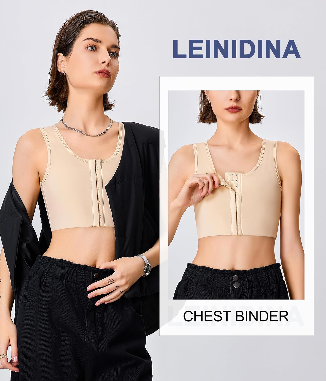 LEINIDINA FTM Chest Binder Bra — image 5