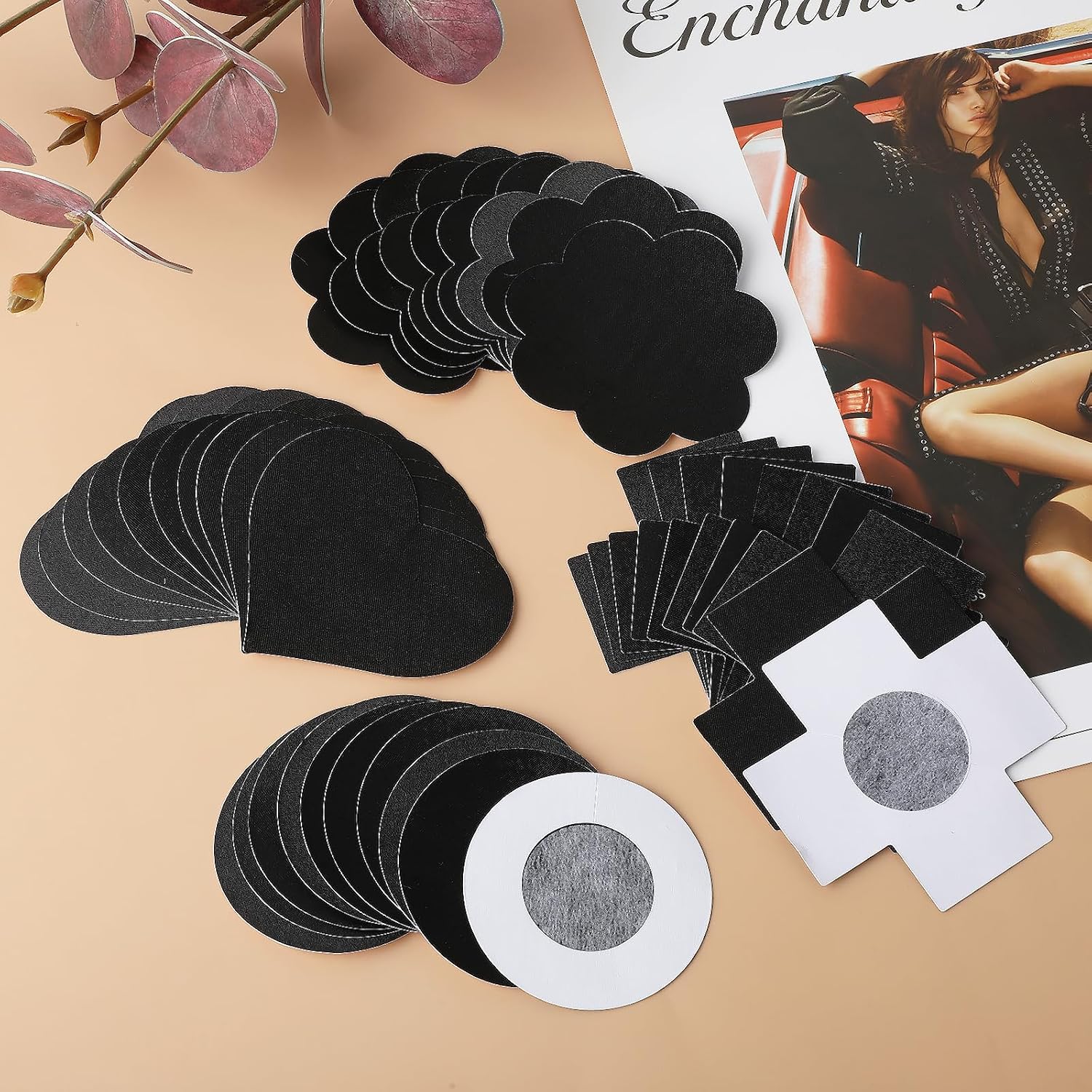 Sibba Disposable Satin Nipple Covers Pasties — image 7