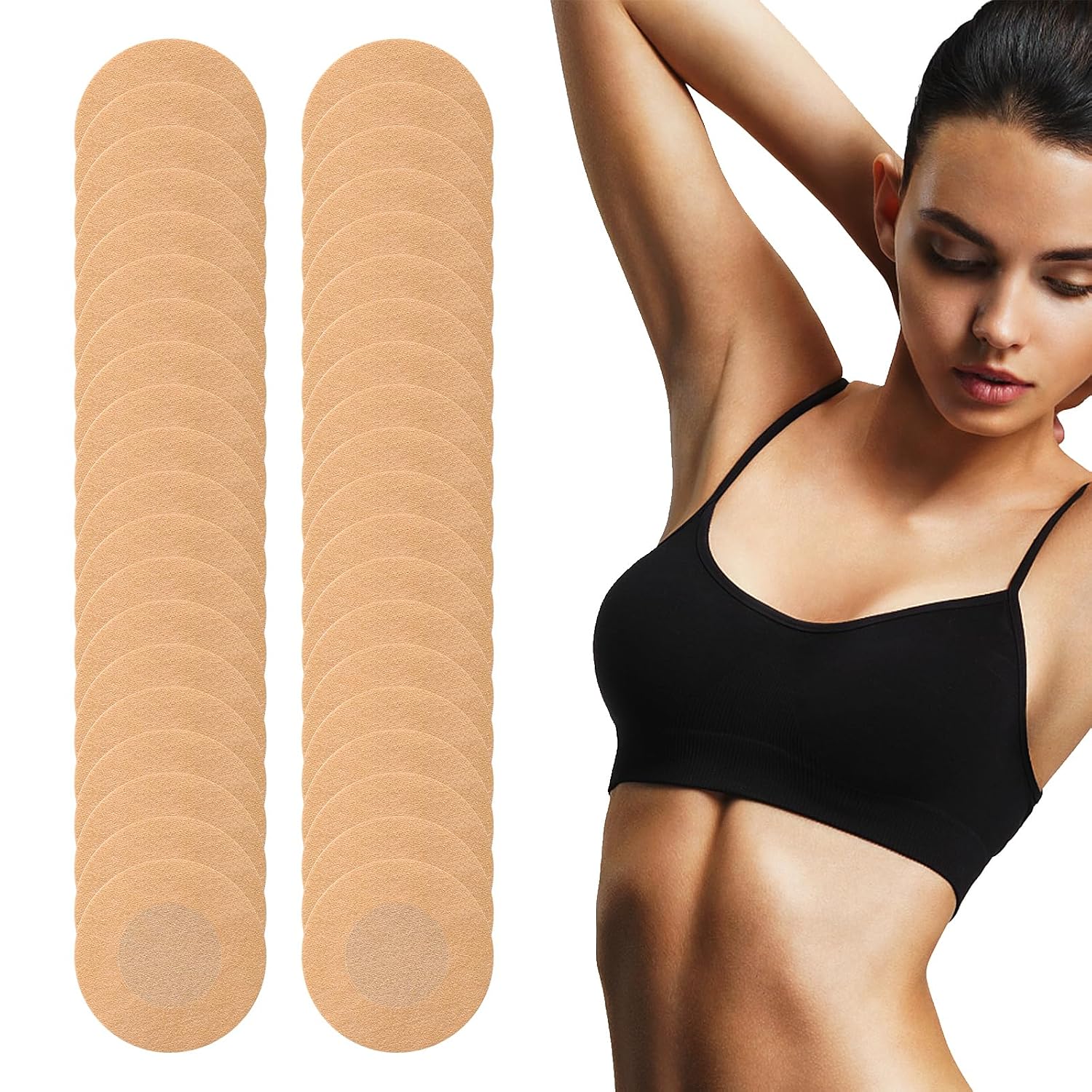 WLLHYF Disposable Self-Adhesive Invisible Nipple Covers — image 7