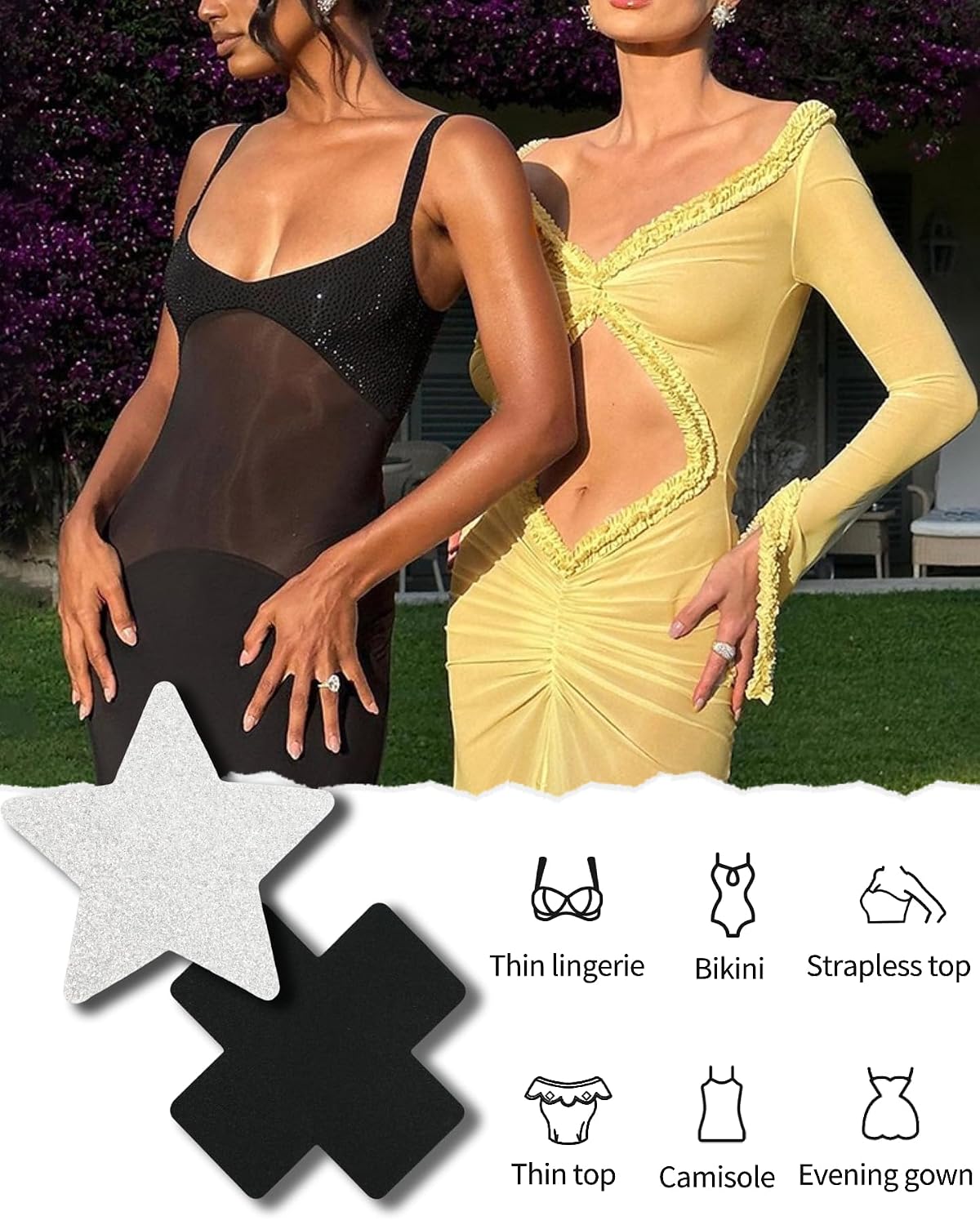 CICKEE Sexy Fun Pasties Nipple Covers — image 7
