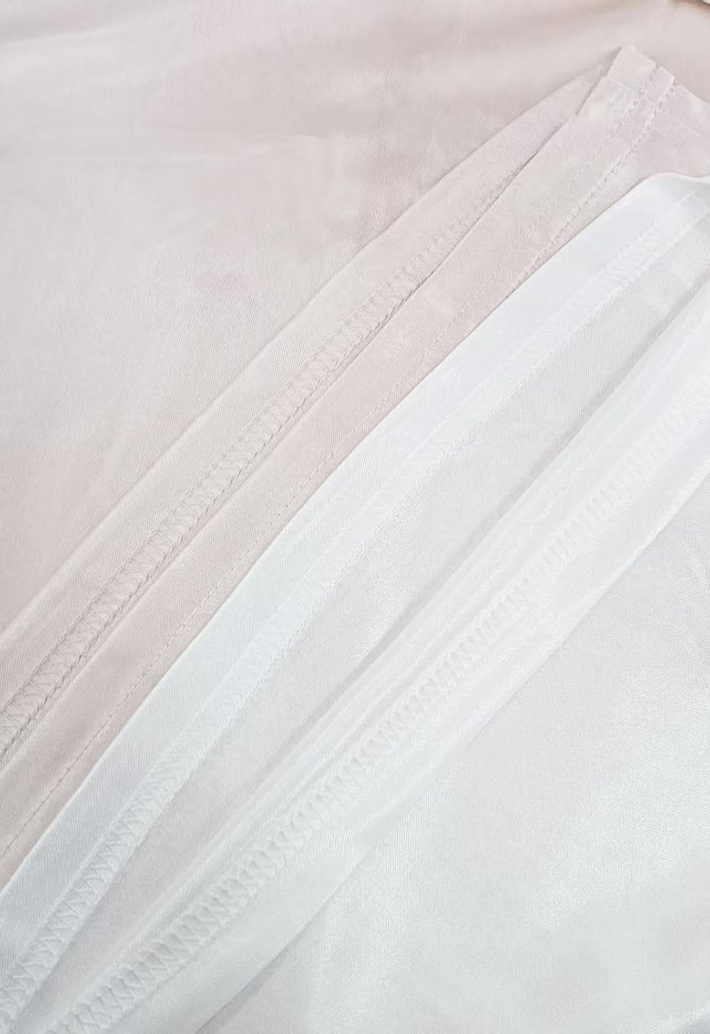 Ellames Women's Soft Satin Half Slip Underskirt — image 5
