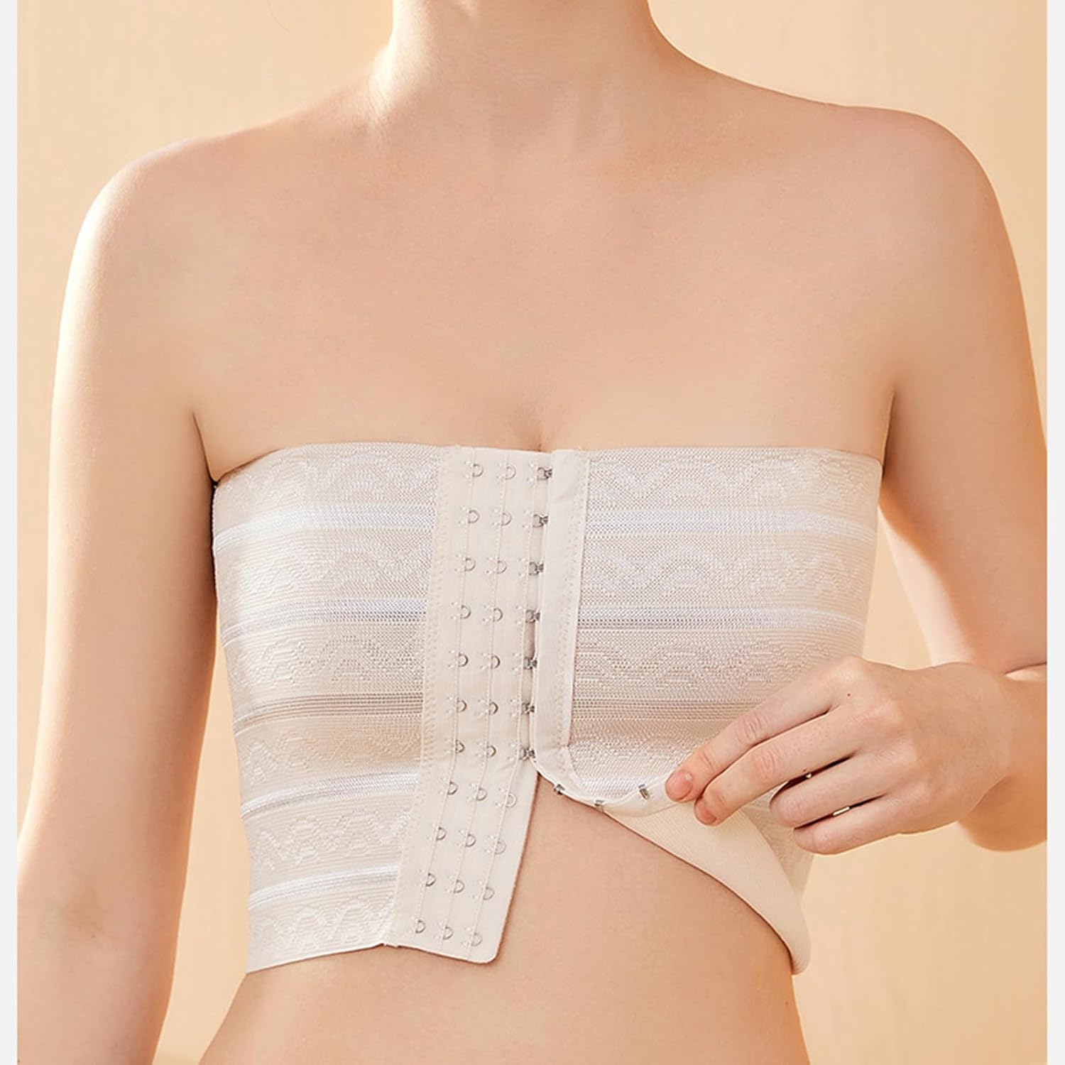 MeiLiZuRL Strapless Elastic Chest Binder Top — image 2