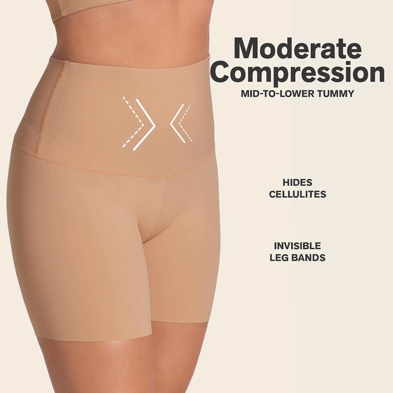 Leonisa PowerShorts High Waisted Tummy Control Shapewear — image 2