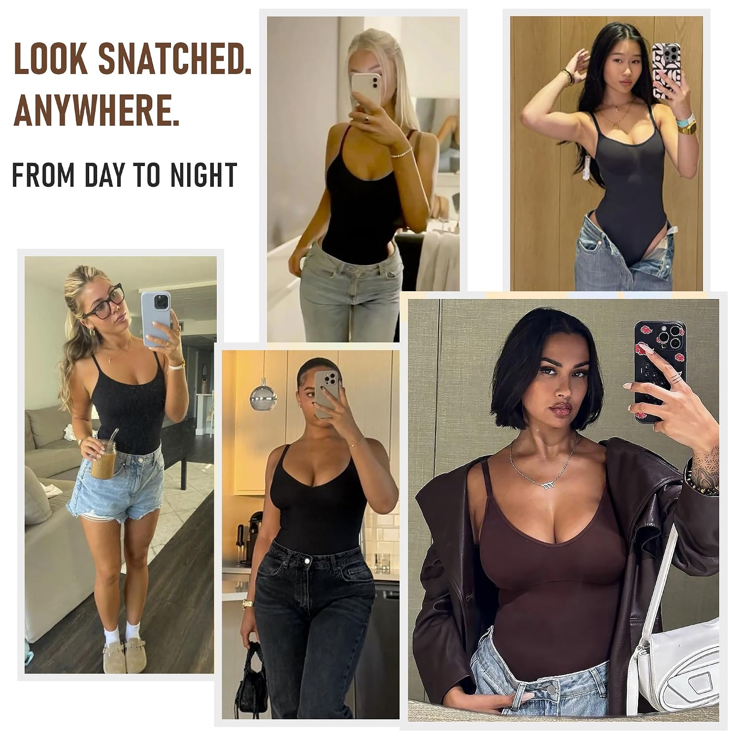 Glamhug Seamless Tummy Control Bodysuit — image 3
