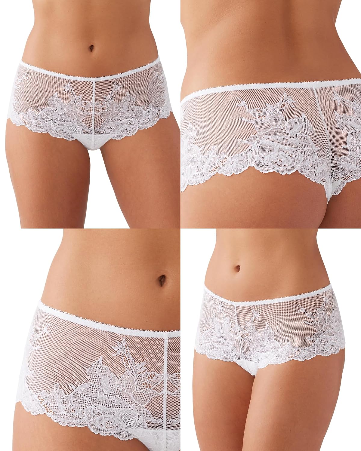 Wacoal Vivid Attraction Mesh Lace Tanga — image 2