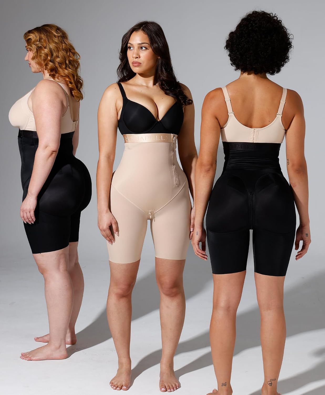 SHAPELLX High-Waisted Firm Compression Bodysuit — image 5