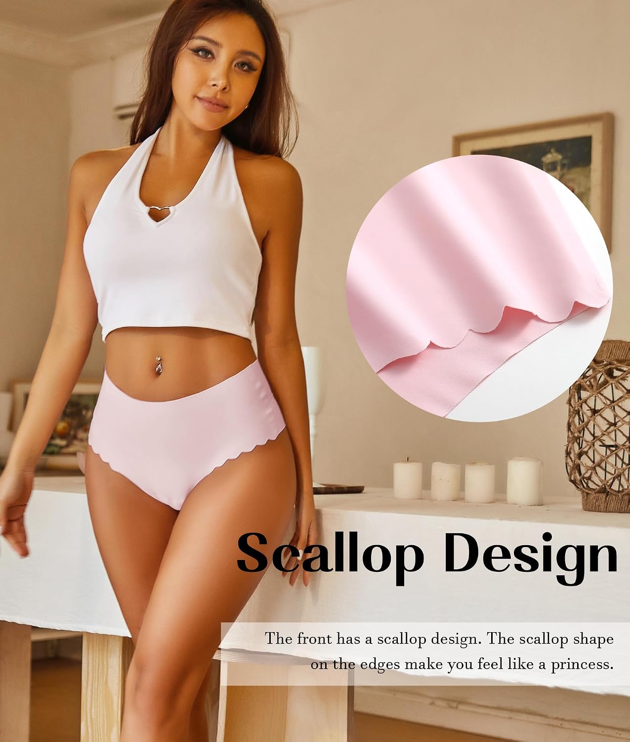 Sth Big High Waisted Seamless Panties 6-Pack — image 7