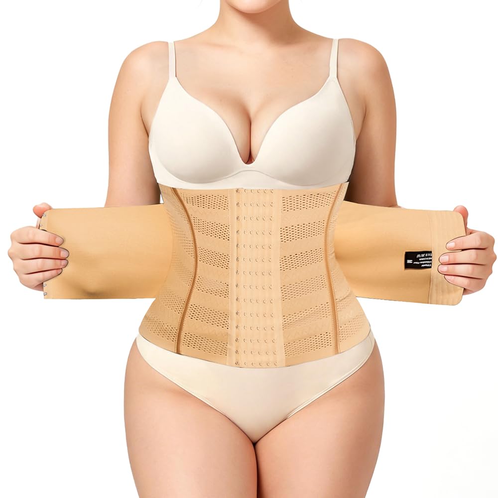 MISTHIN Women's Steel Bone Waist Cincher Shapewear
